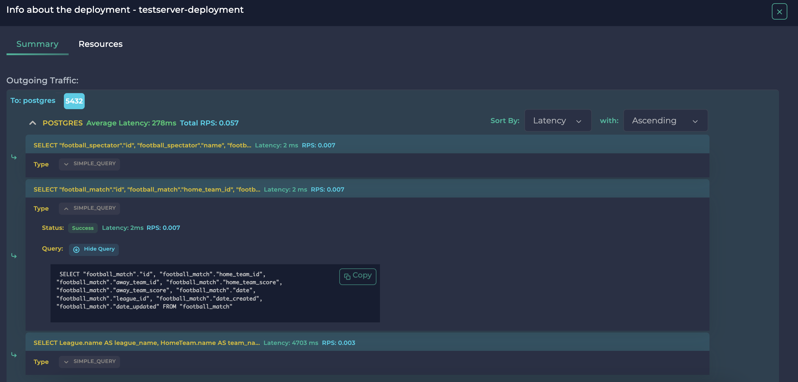 Fastest SQL Queries Page 2