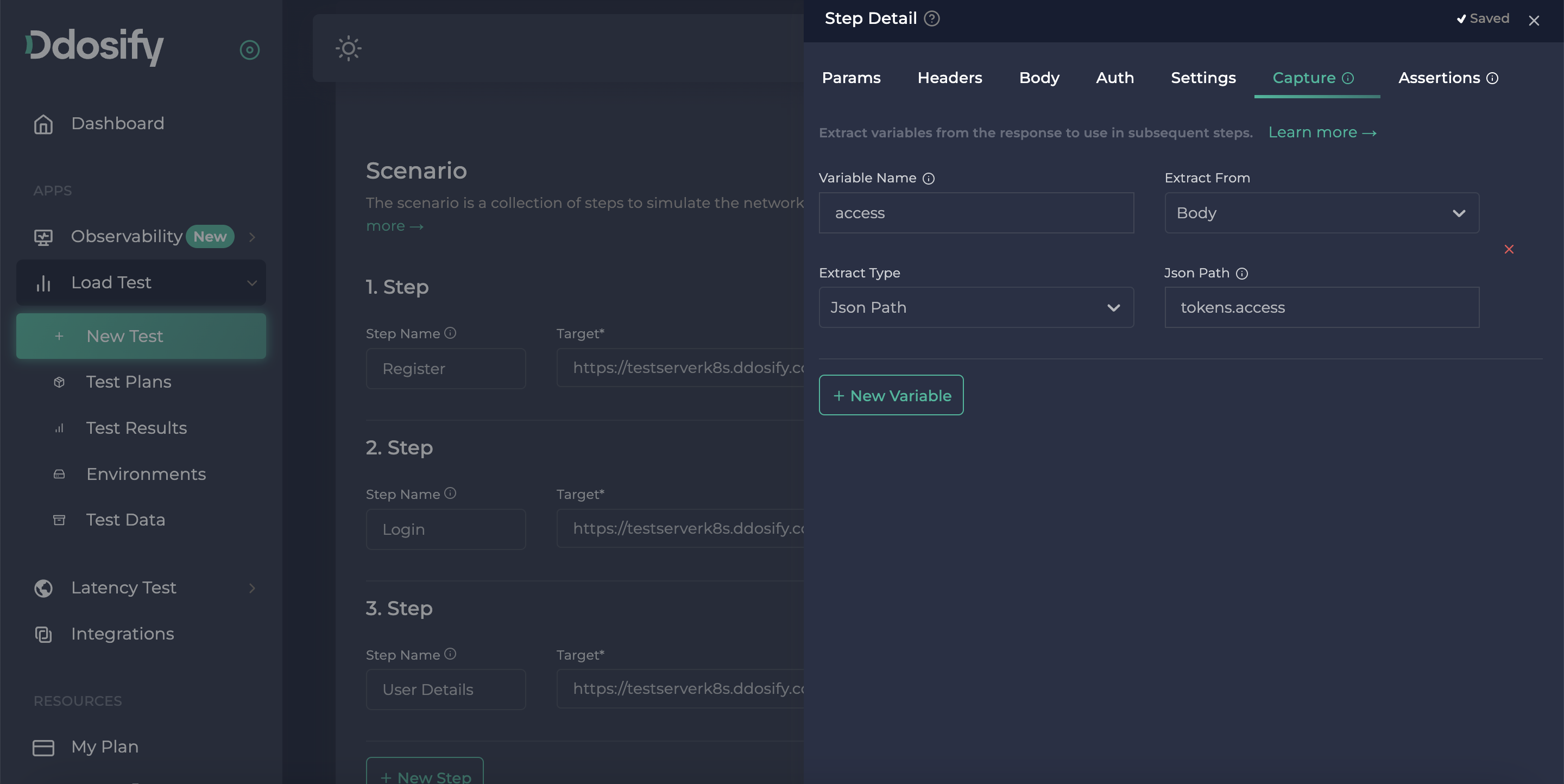 Capture Access Token