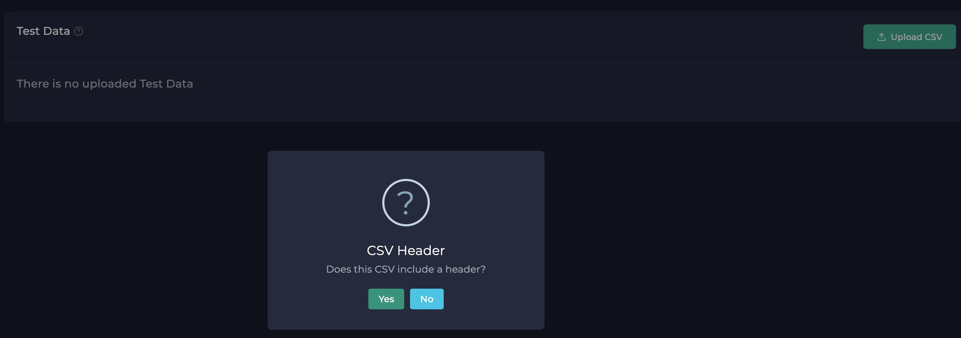 does this csv include a header